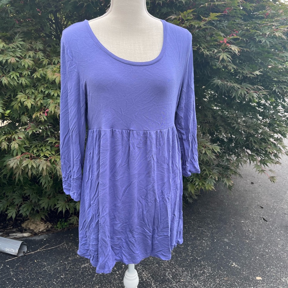 Long sleeve maternity shirt